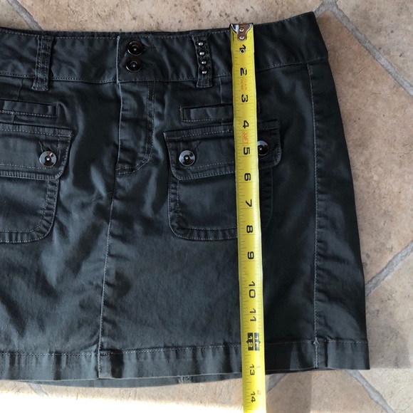 Smart Set khaki green skirt - Picture 7 of 8